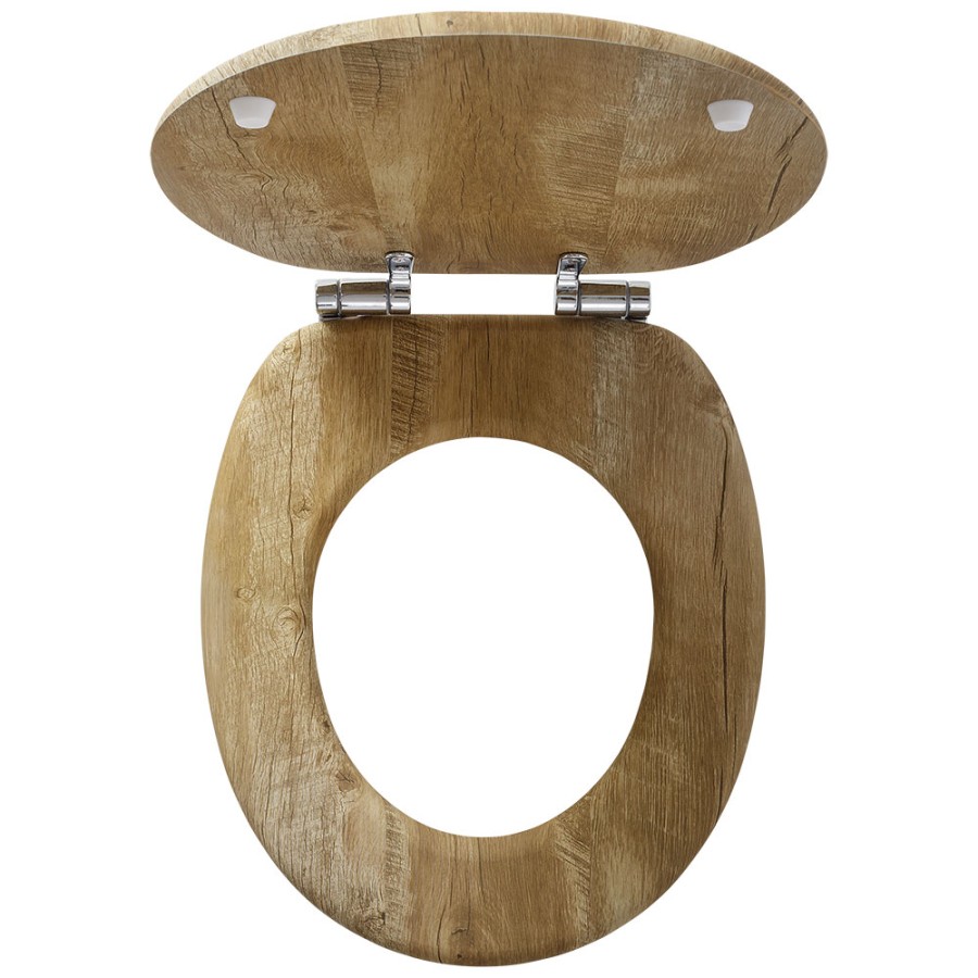 Tiger Hetta Καπάκι Λεκάνης MDF Brown 800589