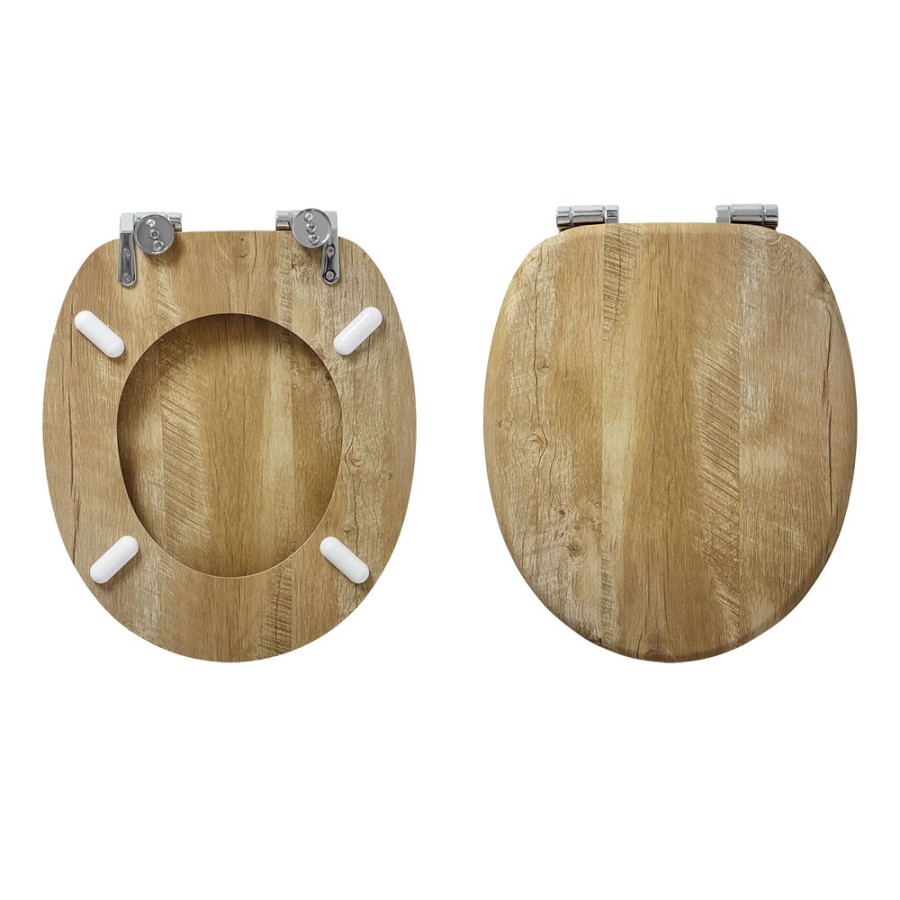 Tiger Hetta Καπάκι Λεκάνης MDF Brown 800589