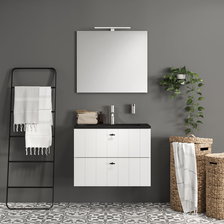 Brix black σκάλα κρεμάστρα επιδαπέδια Sealskin