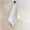 Ribb Αντιολισθητικό Πατάκι 55x55cm White with Black Hook Sealskin