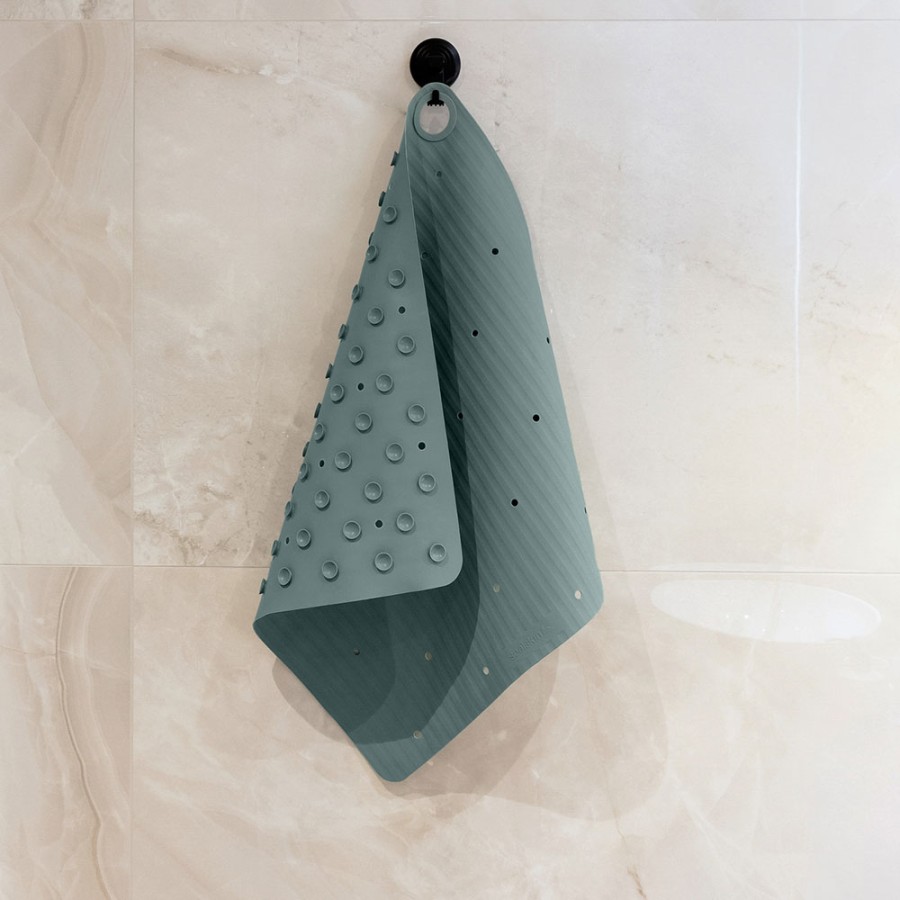Ribb Αντιολισθητικό Πατάκι 55x55cm Green with Black Hook Sealskin