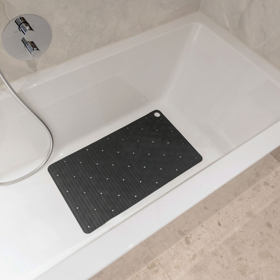 Ribb Αντιολισθητικό Πατάκι 40x70cm Anthracite with Black Hook Sealskin