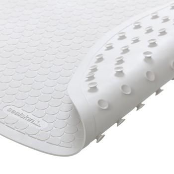 Rubelle Αντιολισθητικό Πατάκι Φ55cm White Sealskin