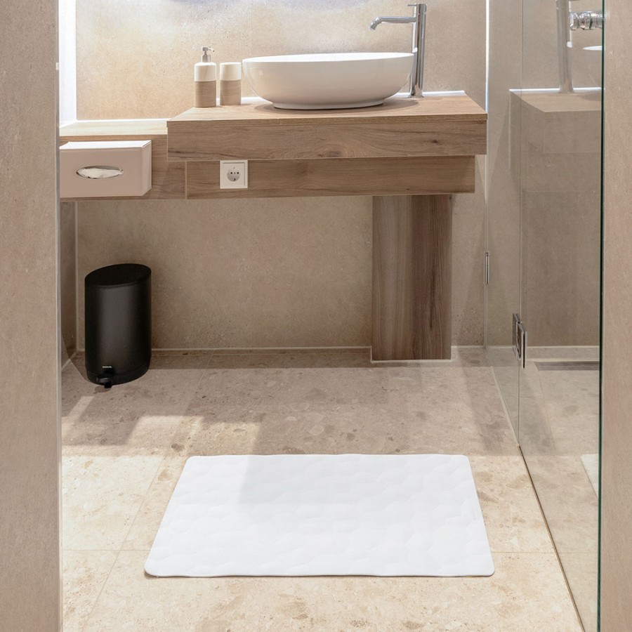 Jade Αντιολισθητικό Πατάκι 40x70cm White Sealskin