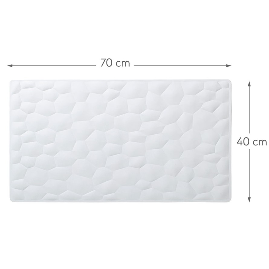Jade Αντιολισθητικό Πατάκι 40x70cm White Sealskin