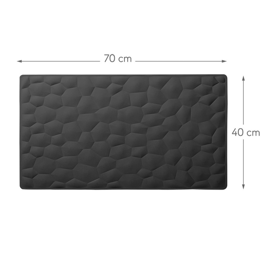 Jade Αντιολισθητικό Πατάκι 40x70cm Grey Sealskin