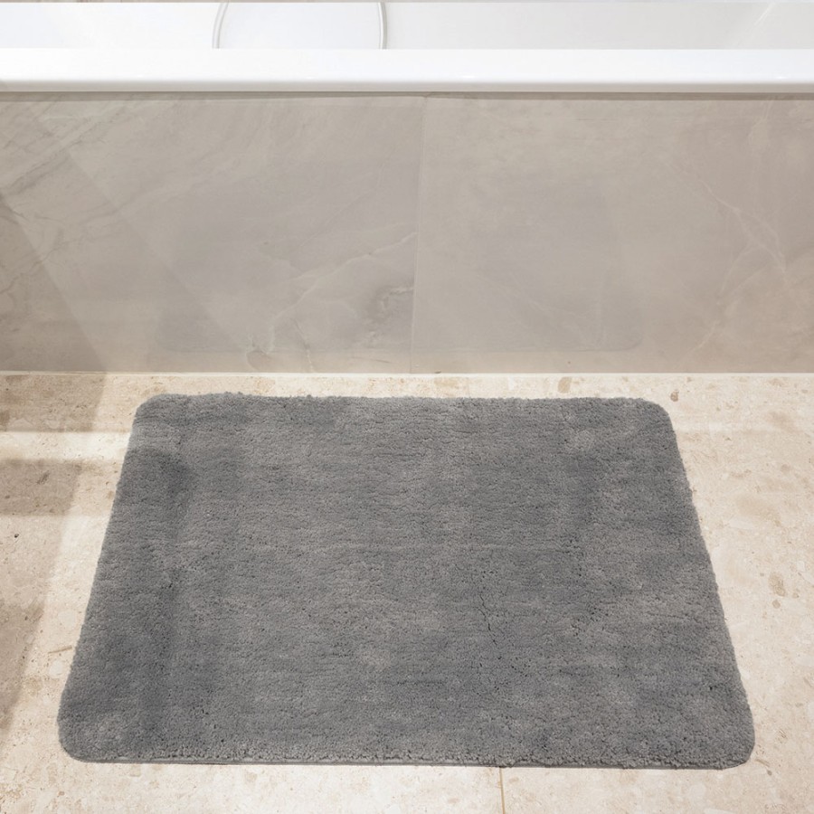 Cosima Πατάκι Μπάνιου 60x90cm Grey Sealskin