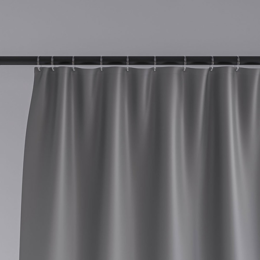 Cosima 240x200 grey κουρτίνα μπάνιου πλαστική Sealskin