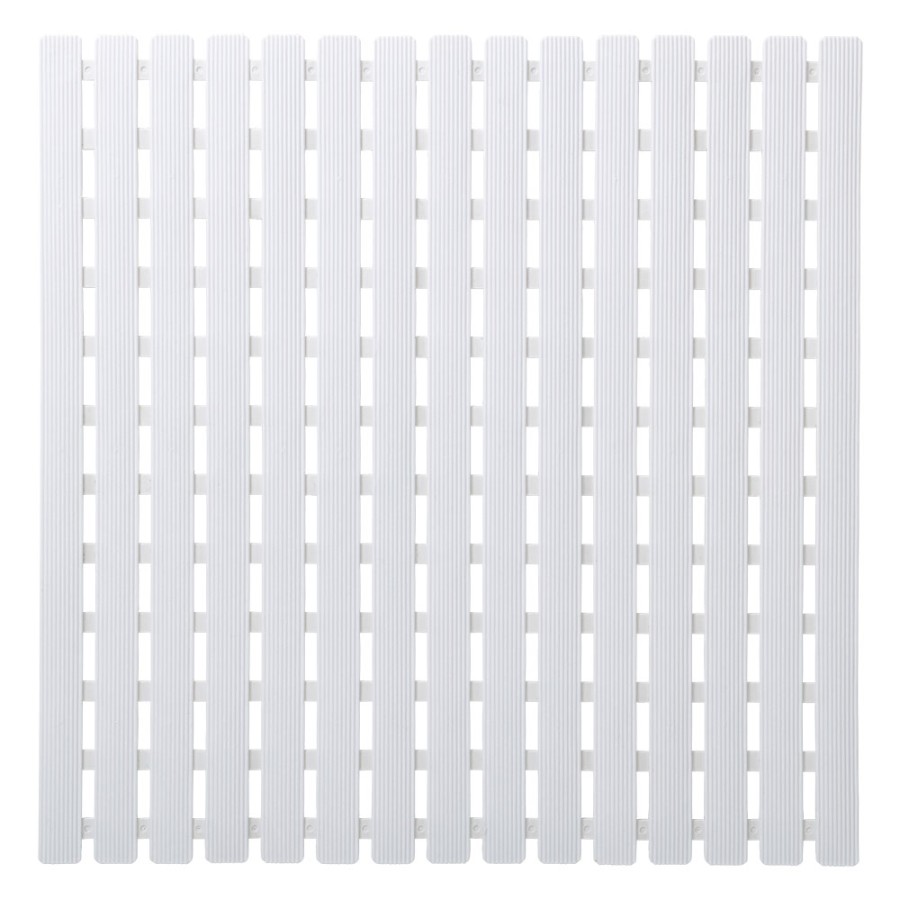 Nora Αντιολισθητικό Πατάκι 54x54cm White Sealskin