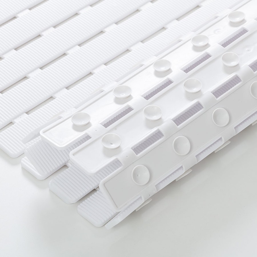 Nora Αντιολισθητικό Πατάκι 54x54cm White Sealskin