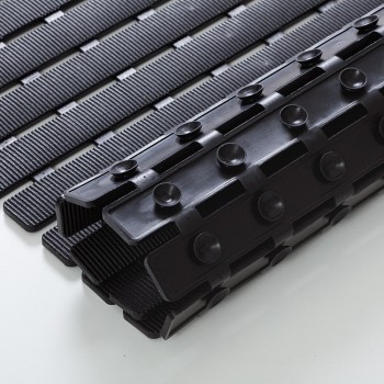 Nora Αντιολισθητικό Πατάκι 54x54cm Black Sealskin