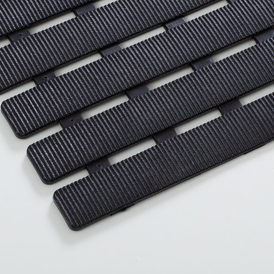 Nora Αντιολισθητικό Πατάκι 54x54cm Black Sealskin