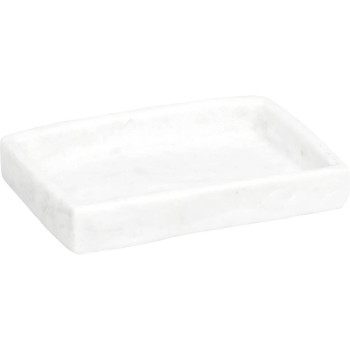 Σαπουνοθήκη Polyresin Λευκή MRShome