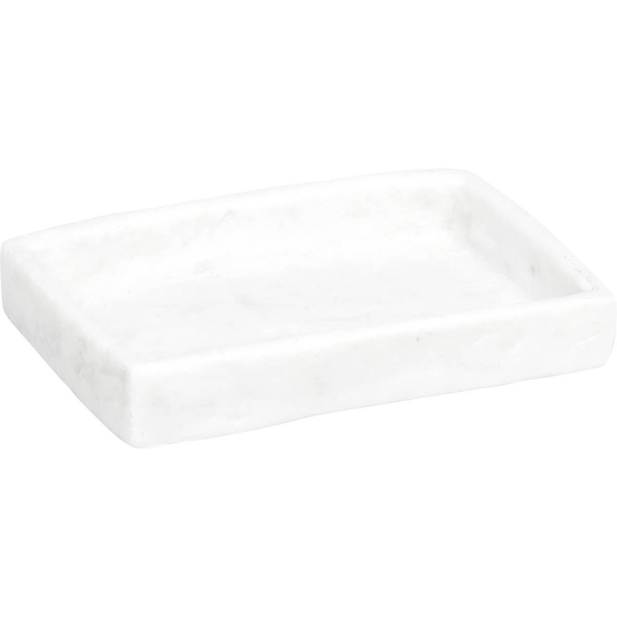Σαπουνοθήκη Polyresin Λευκή MRShome
