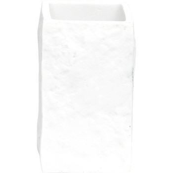 Ποτήρι Οδοντόβουρτσας Polyresin Λευκό MRShome