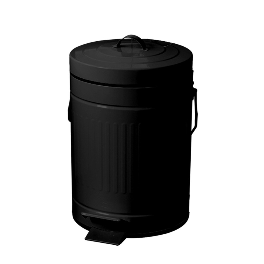 Κάδος Απορριμμάτων 5L Μεταλλικός Soft Close Μαύρος MRShome