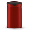 Αυτόματος Κάδος με Φωτοκύτταρο 10lt Κόκκινο Βουργουνδίας Ø26,5x41,8cm MRShome