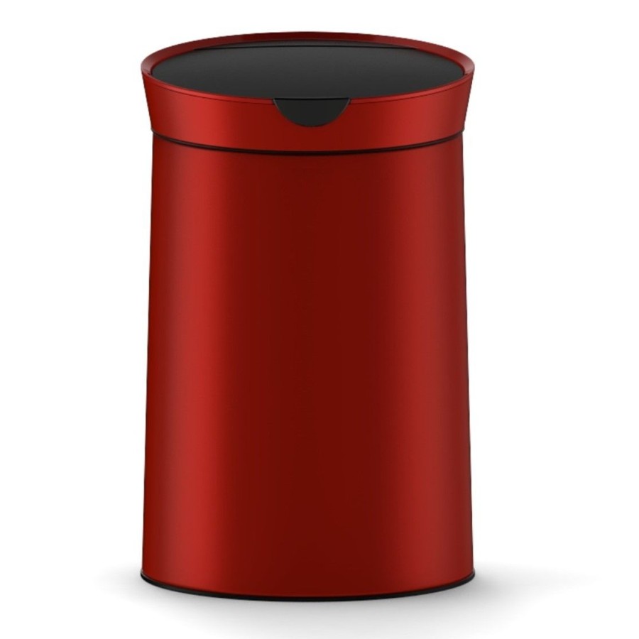 Αυτόματος Κάδος με Φωτοκύτταρο 10lt Κόκκινο Βουργουνδίας Ø26,5x41,8cm MRShome