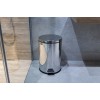Κάδος Απορριμμάτων 12L Stainless Steel Φ25x41.5cm AWD02030008