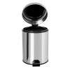 Κάδος Απορριμμάτων 5L Stainless Steel Φ20x27.5cm AWD02030009