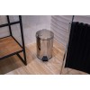 Κάδος Απορριμμάτων 5L Stainless Steel Φ20x27.5cm AWD02030009