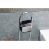 Σταντ Χαρτιού Υγείας και Πιγκάλ Μεταλλικό Chrome 17.5x29.5x79.5cm AWD02070037