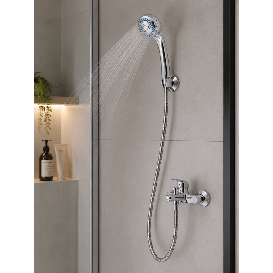 Σετ Κεφαλής Ντους Inox DC-021001 MRShome