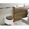 Καπάκι Λεκάνης ORZECH από MDF Walnut 37.3x45.5x4cm AWD02181065