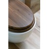 Καπάκι Λεκάνης ORZECH από MDF Walnut 37.3x45.5x4cm AWD02181065