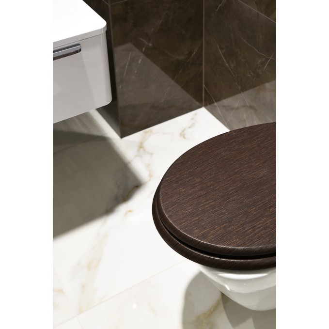 Καπάκι Λεκάνης VENGE από MDF Wenge 37x45.5x4.5cm AWD02181098