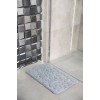 Πατάκι Μπάνιου Polyester 50x80cm Γκρι AWD02161141