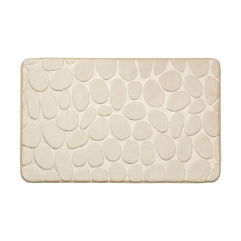 Πατάκι Μπάνιου Polyester 50x80cm Μπεζ AWD02161142