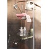 Κρεμαστή Ραφιέρα Stainless Steel Chrome 18x17x70cm AWD02081423