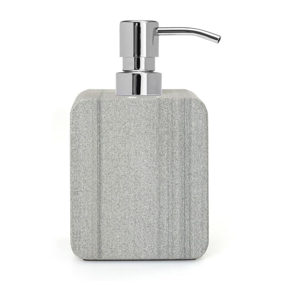 Q BATH Δοχείο Κρεμοσάπουνου από Μάρμαρο 150ml 9x6x16cm AWD02341534