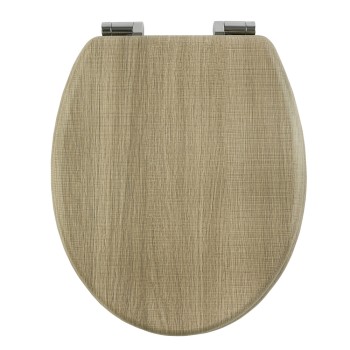 Καπάκι Λεκάνης NATUR από MDF Φυσικό 37x45.7x5.8cm AWD02181702