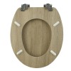 Καπάκι Λεκάνης NATUR από MDF Φυσικό 37x45.7x5.8cm AWD02181702