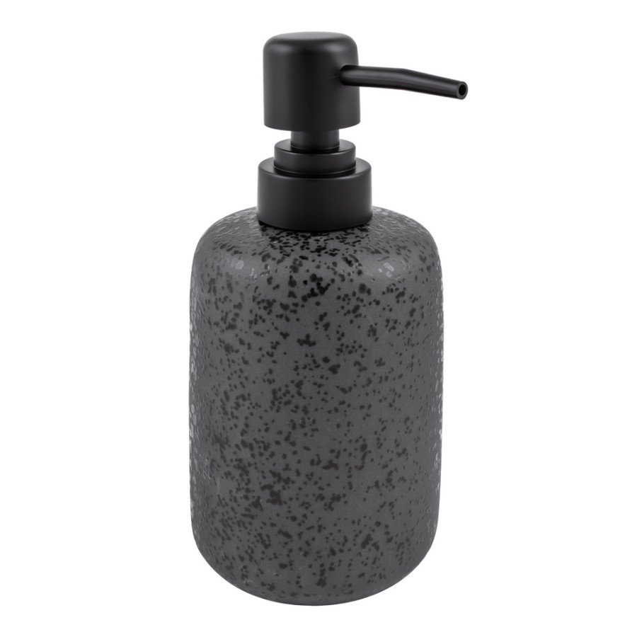 Δοχείο Κρεμοσάπουνου HADES Stoneware Ανθρακί 350ml AWD02191802