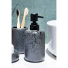 Δοχείο Κρεμοσάπουνου HADES Stoneware Ανθρακί 350ml AWD02191802
