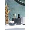 Δοχείο Κρεμοσάπουνου HADES Stoneware Ανθρακί 350ml AWD02191802