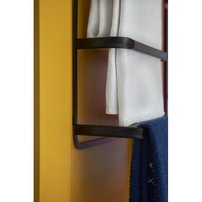 Κρεμάστρα Πόρτας 42.5x22.5x70cm black AWD02091875