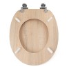 Καπάκι Λεκάνης EDESSA από MDF Φυσικό 37.5x45.6x5.5cm AWD02181911