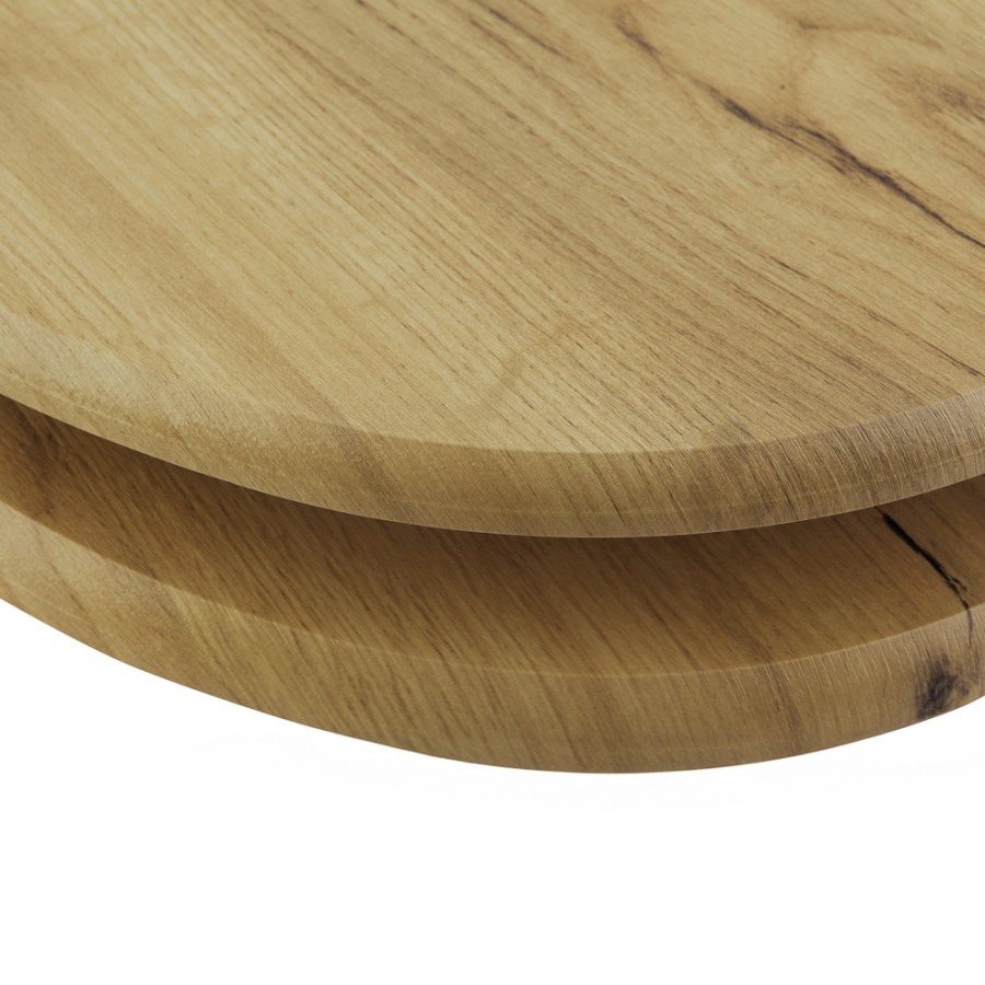 Καπάκι Λεκάνης AMARGURA από MDF Φυσικό 37.6x45.5x5.5cm AWD02181977