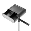 Σταντ Χαρτιού Υγείας και Πιγκάλ Stainless Steel 31x15.3x74.3cm AWD02071980