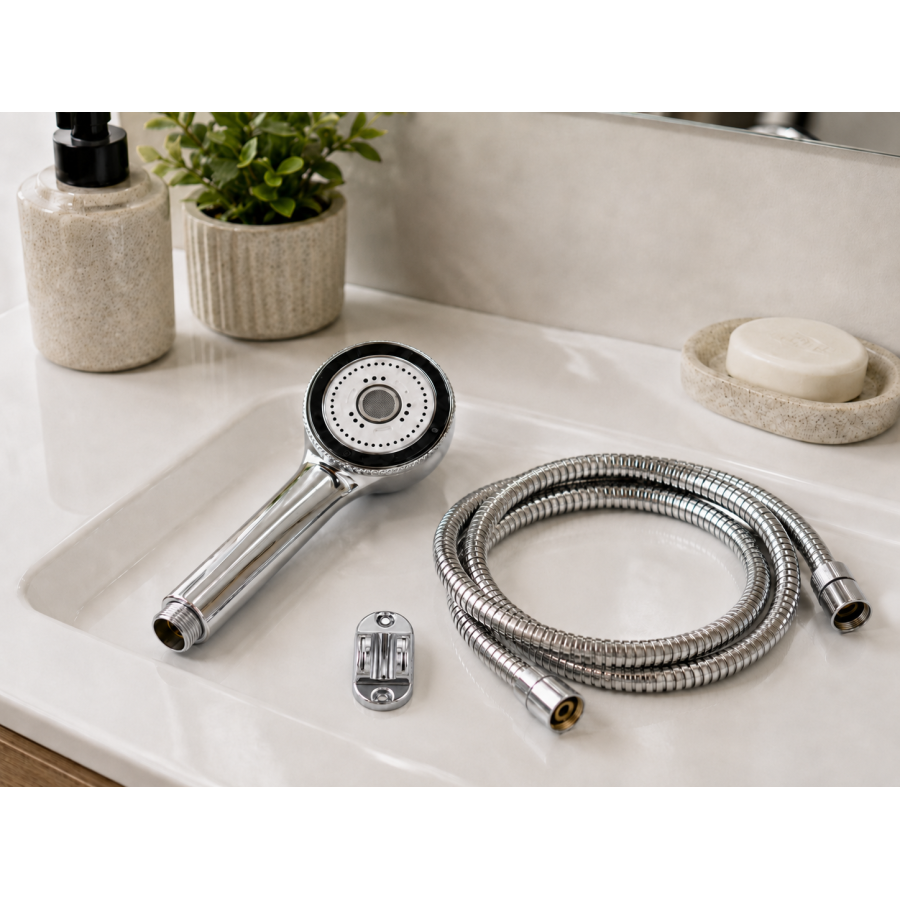 Σετ Κεφαλής Ντους Inox DC-021003 MRShome