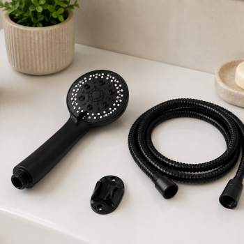Σετ Κεφαλής Ντους Black DC-021004 MRShome