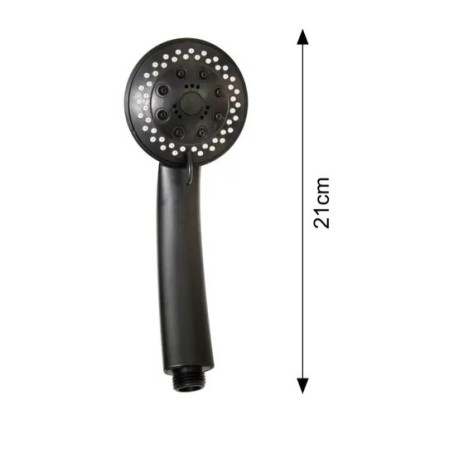 Σετ Κεφαλής Ντους Black DC-021004 MRShome