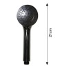 Σετ Κεφαλής Ντους Black DC-021002 MRShome