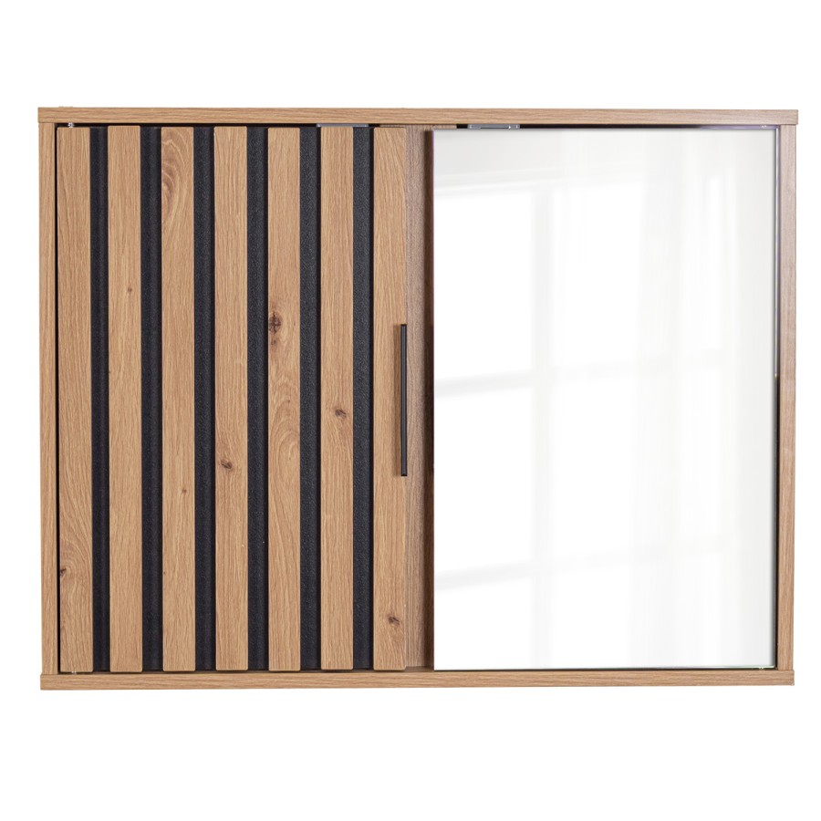 Έπιπλο Μπάνιου με Καθρέπτη Ξύλινο 60x15x46cm MRShome