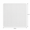 Αντιολισθητικό Πατάκι Μπάνιου TPR 52x52cm Λευκό MRShome