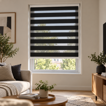 Double Ρόλερ Ρυθμιζόμενης Σκίασης 100x180cm Μαύρο MRShome
